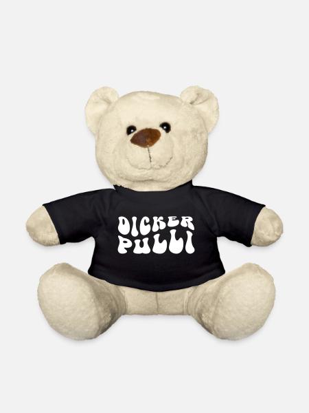 Dicker Pulli - Teddy - Schwarz