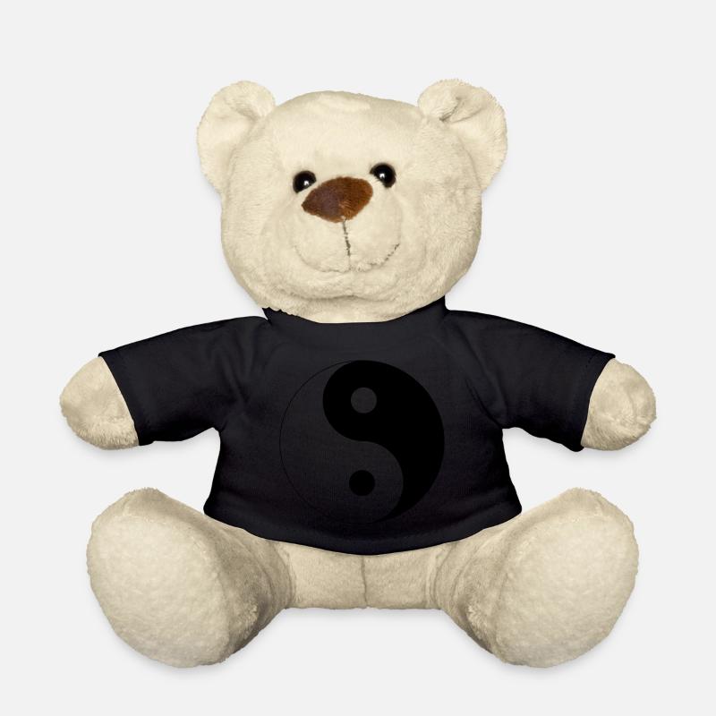 Yin Yang - Teddy - Schwarz