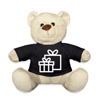 Weihnachtsgeschenke, Geburtstag, Geschenke - Teddy - Schwarz - Vorne