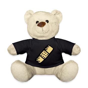 pflaster_2c - Teddy - Schwarz - Vorne