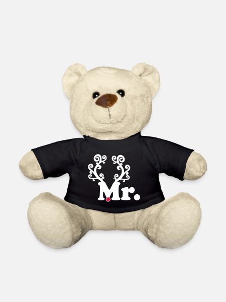 Mr Weihnachten - Teddy - Schwarz