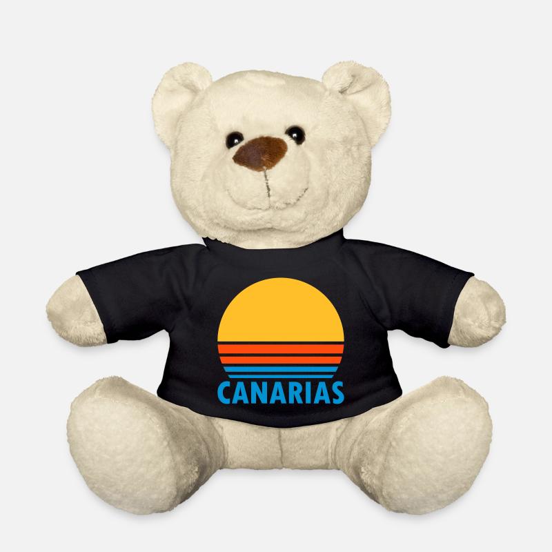 Canarias (split sun) - Teddy Bear - black