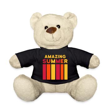 Amazing Summer (bar) - Teddy Bear - black - Front