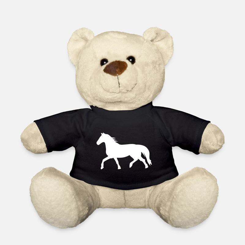 Pferd - Teddy - Schwarz