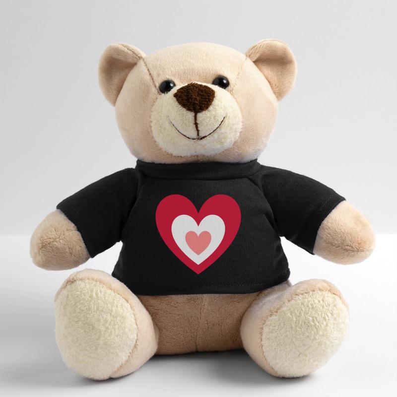 ★ Couleurs design interchangeables ★ Trois coeurs superposés Nounours