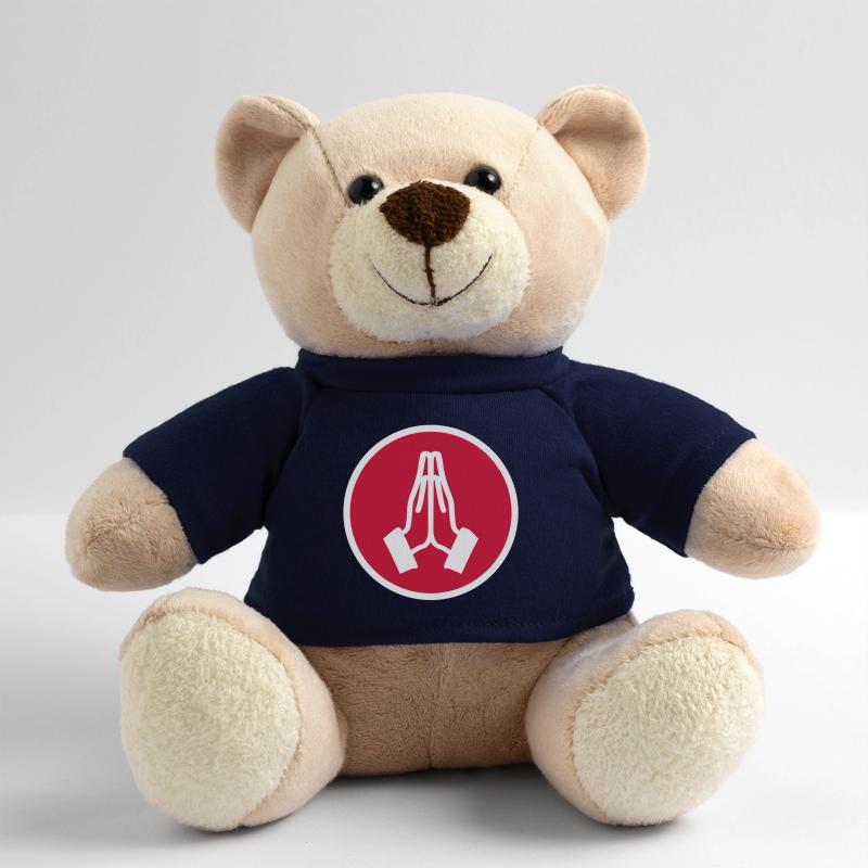 Praying Hands Circle Teddy Bear