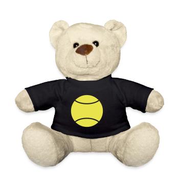 tennisball - Teddy - Schwarz - Vorne