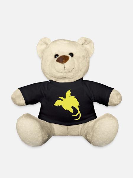 bird of paradise - Teddy Bear - black