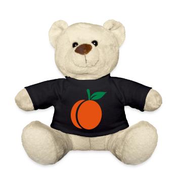 Apricot - Teddy Bear - black - Front
