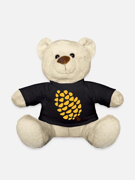 Pine cone pineal gland yoga - Teddy Bear - black
