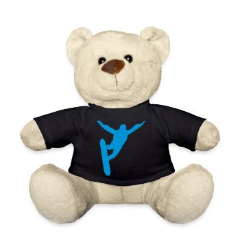 skysurf skydiving silhouette schatten - Teddy - Schwarz - Vorne