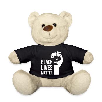 Cadeau design BLM - Nounours - noir - Devant