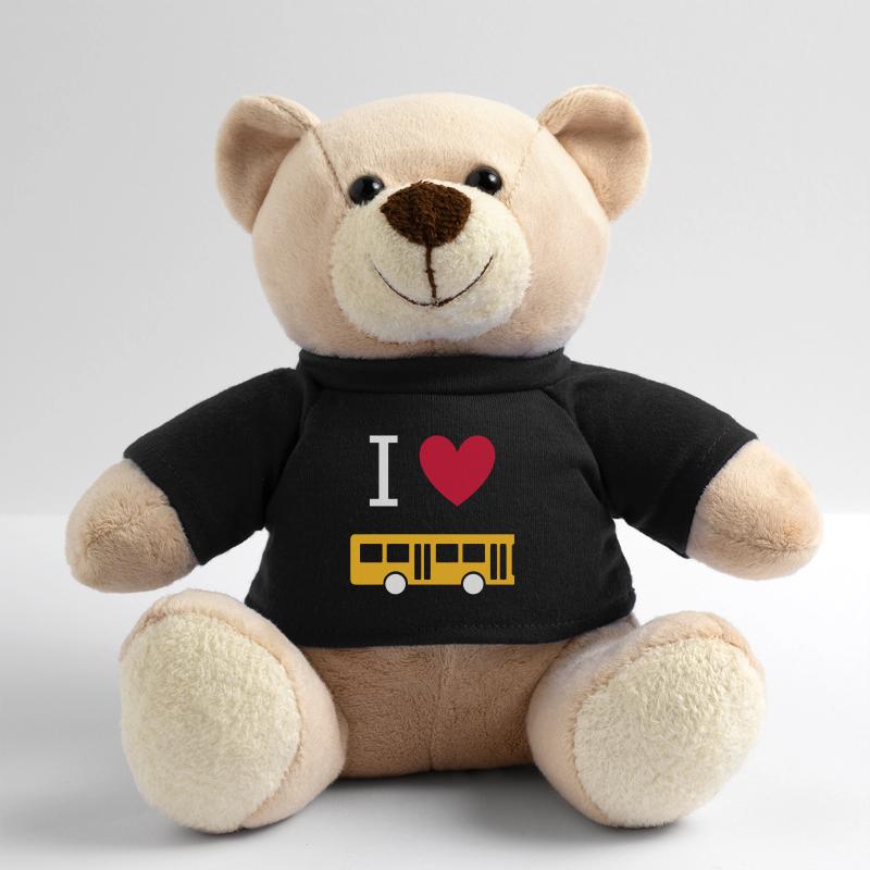 ★ Couleurs de conception modifiables ★ J'aime les bus Nounours