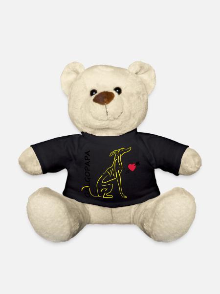 Galgopapa - Teddy Bear - black