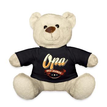 Family Design Opa des Jahres - Teddy - Schwarz - Vorne