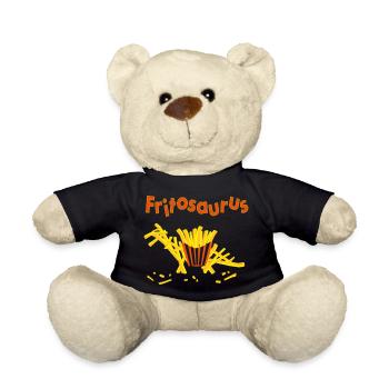 Fritosaurus - Vecteur dans une conception - Nounours - noir - Devant