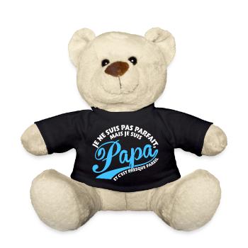 Parfait Papa - Nounours - noir - Devant