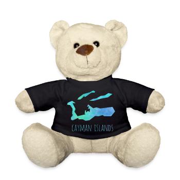 Cayman Islands - Teddy Bear - black - Front