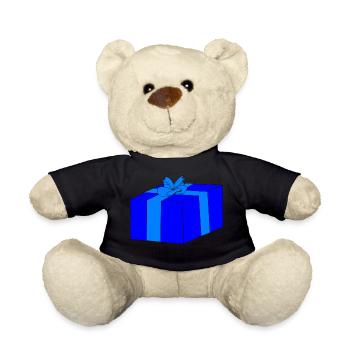 weihnachten winter rentier weihnachtsmann ugly chr - Teddy - Schwarz - Vorne