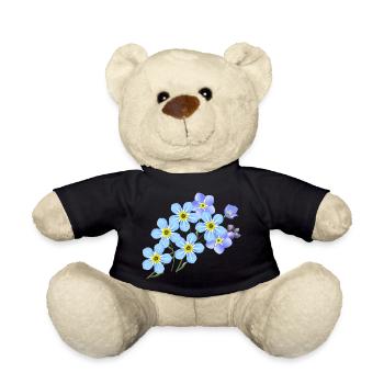 Jardin des plantes plantes de jardin fleurs fleurs - Nounours - noir - Devant