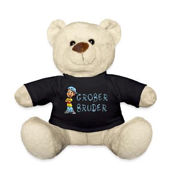 Big Brother - Teddy Bear - black - Front