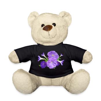Pétunia fleurs pétunia fleurs jardin jardin - Nounours - noir - Devant