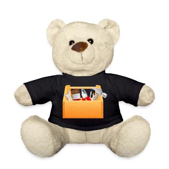 Pince marteau boîte à outils boîte à outils à vis traction - Nounours - noir - Devant