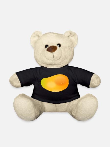 Mango Obst Frucht Essen Gesund Geschenkidee Frisch - Teddy - Schwarz