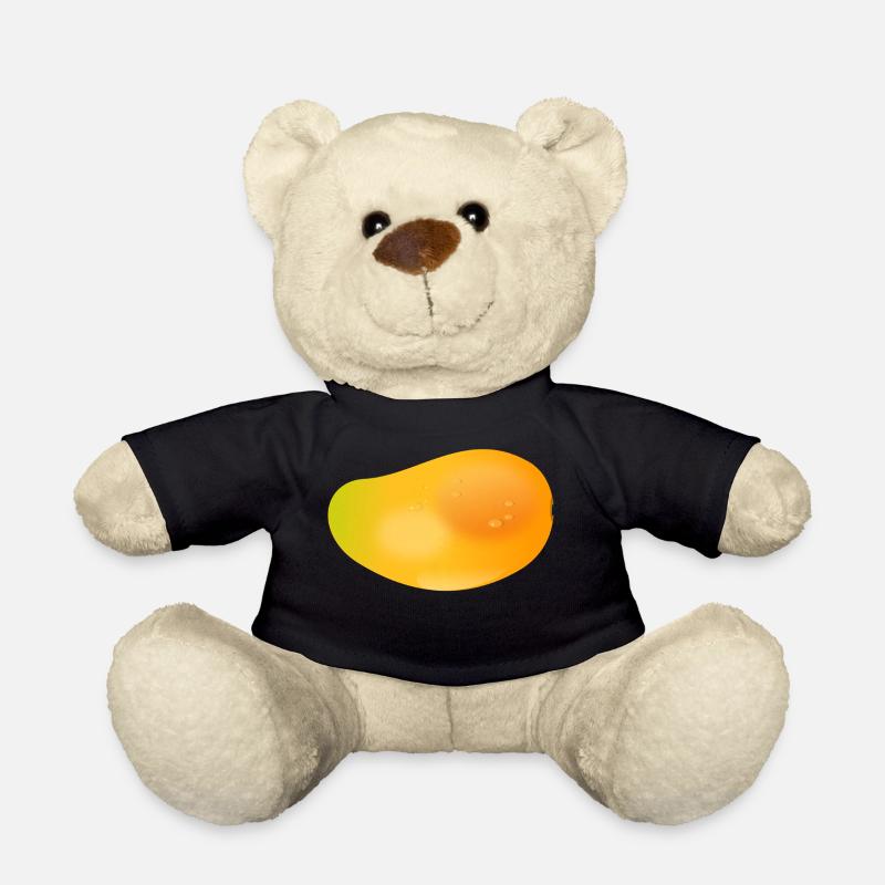 Mango Obst Frucht Essen Gesund Geschenkidee Frisch - Teddy - Schwarz