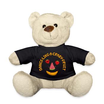 Like A Crazy Fruit - Teddy - Schwarz - Vorne