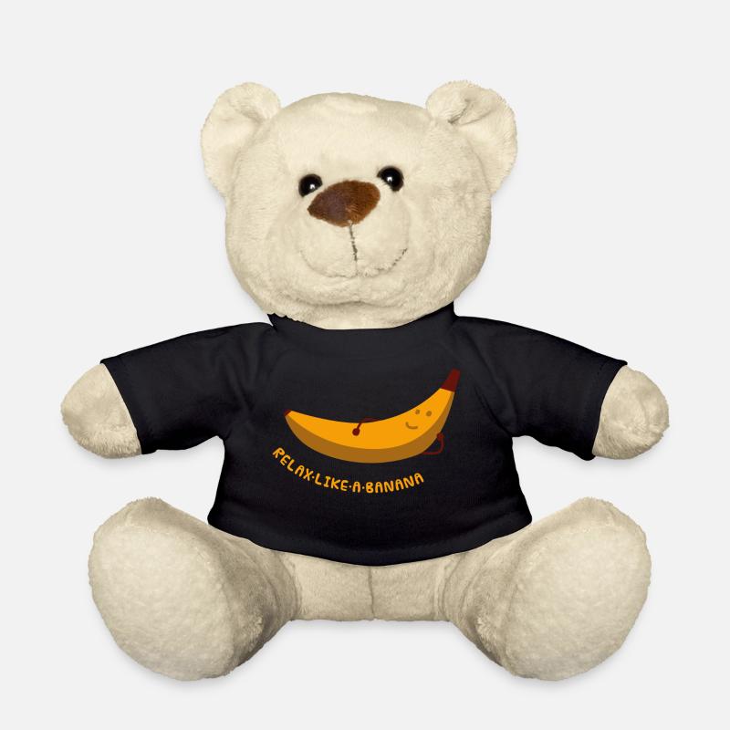 Relax Like A Banana - Teddy - Schwarz
