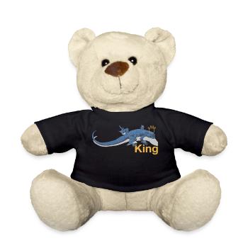 Lizard King - Teddy Bear - black - Front