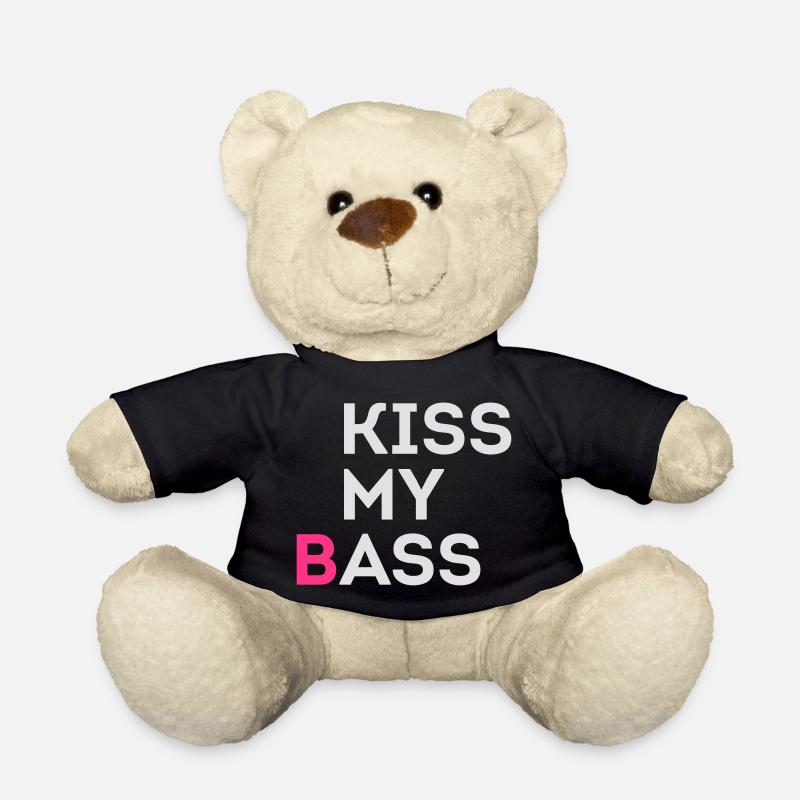 KISS MEIN (B) ARSCH - Teddy - Schwarz