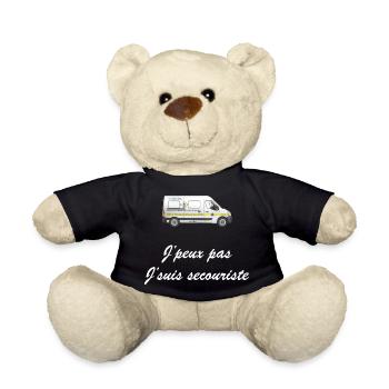Ich kann nicht helfen - Teddy - Schwarz - Vorne