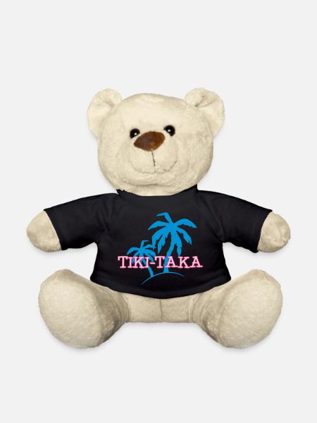 Tiki Taka / Kaua / Hawaii / Palme 3c - Teddy - Schwarz