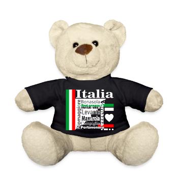 Italia Cinque Terre blanc - Nounours - noir - Devant