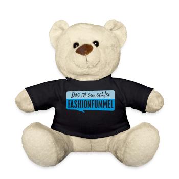 Ceci est une mode à la mode - Nounours - noir - Devant