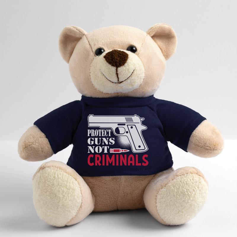 Protect Guns Not Criminal Teddy Bear