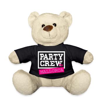 Mallorca Party Crew - Teddy - Schwarz - Vorne