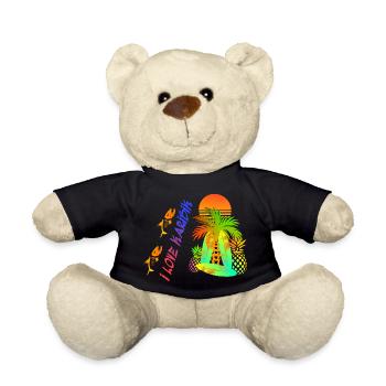Love Caribbean - Teddy Bear - black - Front