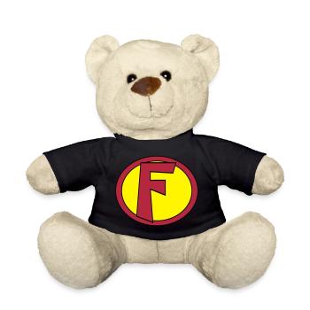 Super, Superheld, Superheldin, Hero, F - Teddy - Schwarz - Vorne