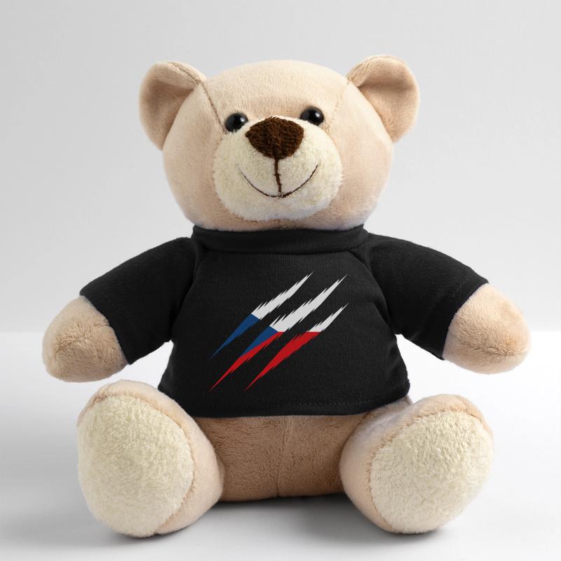 Drapeau tchèque, griffe, griffe, griffe, griffe, cz Nounours