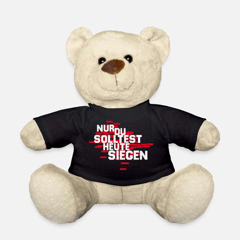 Frankfurt - Nur du solltest heute siegen - Teddy - Schwarz