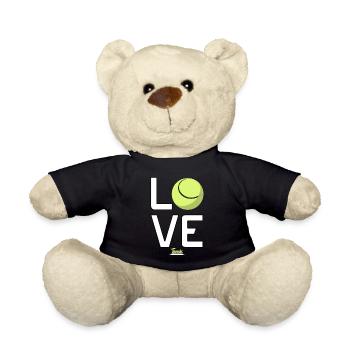 Love Tennis Player Tennis Coach Cool Tennis Themed - Teddy - Schwarz - Vorne