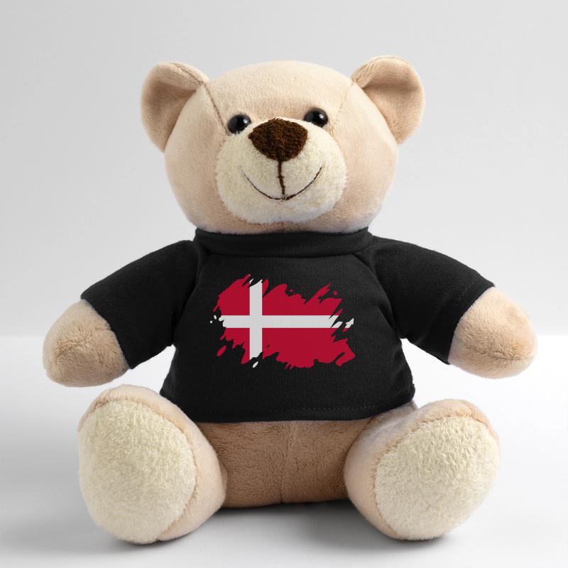 Danemark Drapeau Brush Pavillon Danois Vacances Voyage Nounours
