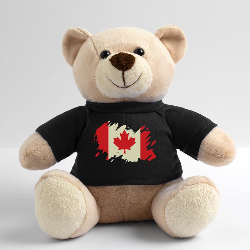 Canada flag maple maple leaf maple leaf holiday Teddy Bear
