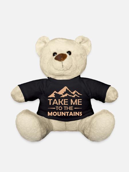 Emmenez-moi à la montagne - Mountains - Nounours - noir