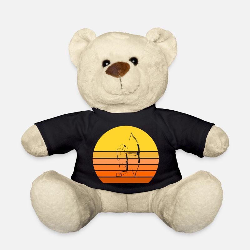 Recurvebogen Bogenschütze Pfeil und Bogen Vintage - Teddy - Schwarz