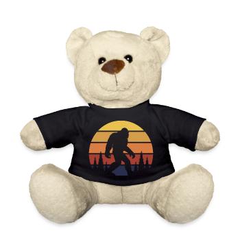 Bigfoot Sasquatch Liebhaber - Teddy - Schwarz - Vorne