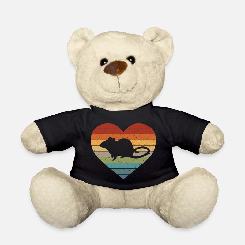 Rat rats - Teddy Bear - black